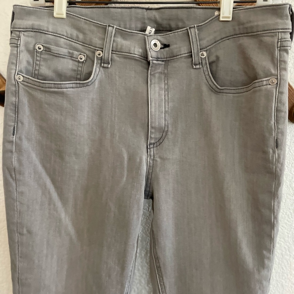 Rag & Bone | Grey ankle skinny mid rise raw edge women’s sz 32 extra lar… - Picture 11 of 15